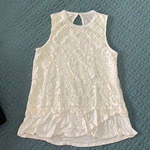 White/off white girls shirt